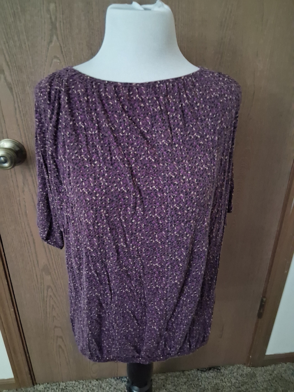 Ann Taylor Loft Purple Blouse
